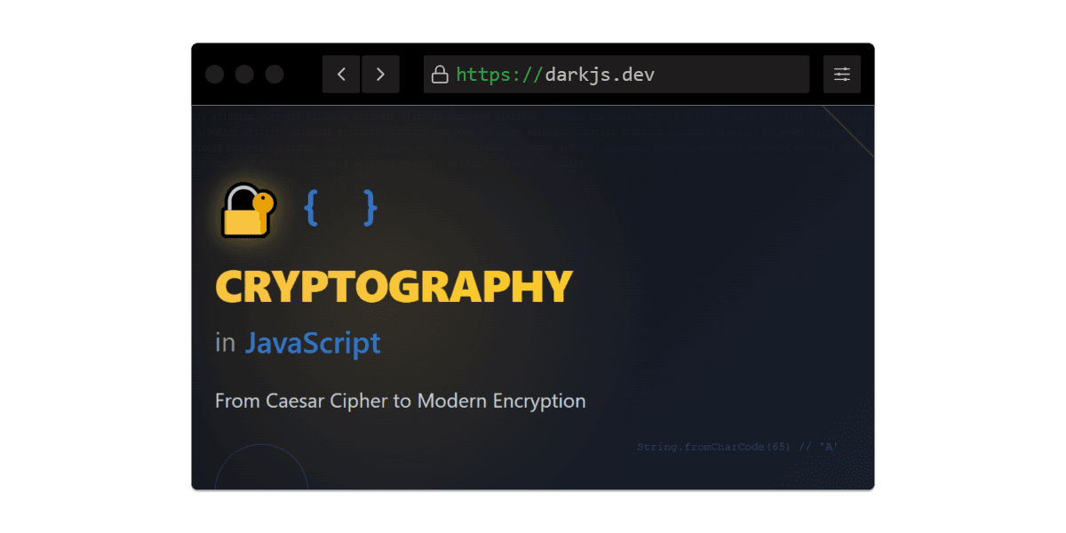 Cryptography in JavaScript